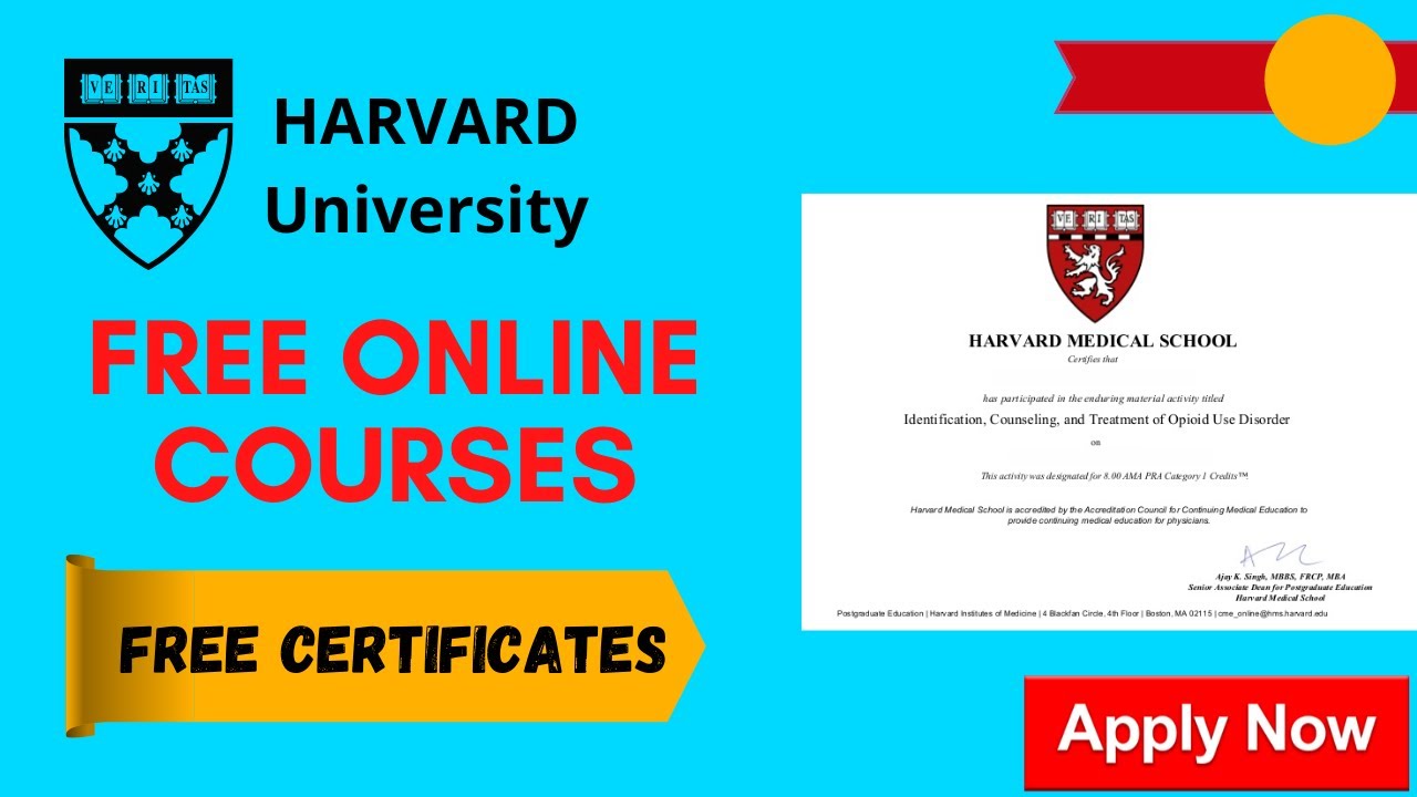 Harvard online Course