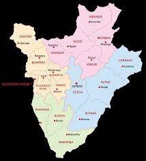 MAP OF RWANDA